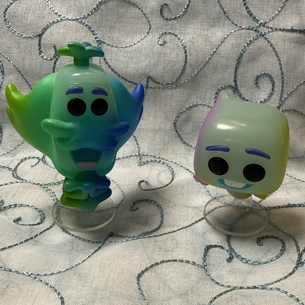 Disney Pixar Soul Funko Pop Lot of 2 Terry & Soul 22 Figures 3" 5" Vinyl Toy